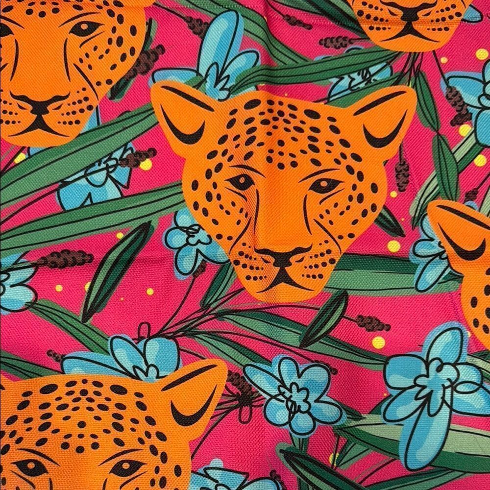 Colorful Leopard Print Bandanas Set - Picture 3 of 7